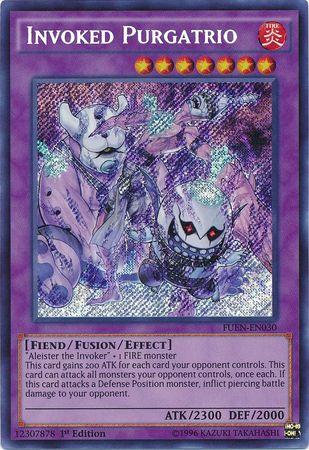 Invoked Purgatrio | Fusion Enforcers | FUEN-EN030 | none | 1st