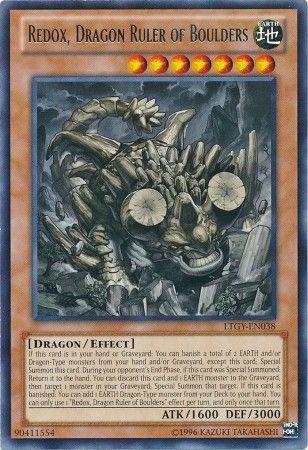 Redox, Dragon Ruler of Boulders | Lord of the Tachyon Galaxy | LTGY-EN038 | Rare