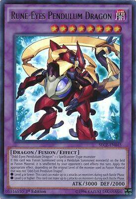 Rune-Eyes Pendulum Dragon | Secrets of Eternity | SECE-EN045 | Ultra Rare | 1st
