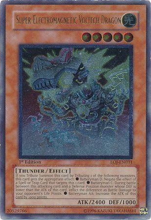 Super-Electromagnetic Voltech Dragon | Enemy of Justice | EOJ-EN031 | Ultimate Rare | 1st