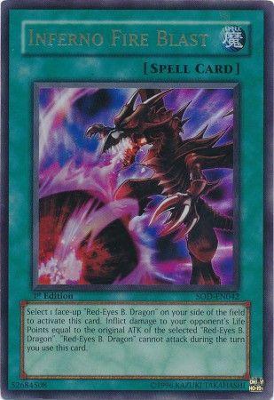 Inferno Fire Blast | Soul of the Duelist | SOD-EN042 | Ultra Rare Ultimate Rare | 1st