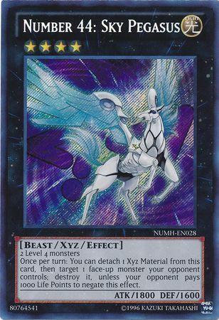 Number 44: Sky Pegasus | Number Hunters | NUMH-EN028 | Secret Rare