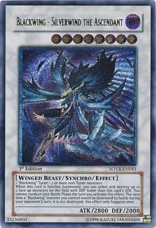 Blackwing - Silverwind the Ascendant | Stardust Overdrive | SOVR-EN041 | Ultimate Rare | 1st