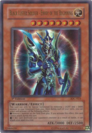 Black Luster Soldier - Envoy of the Beginning | Invasion of Chaos | IOC-025 | Ultra Rare | 1st