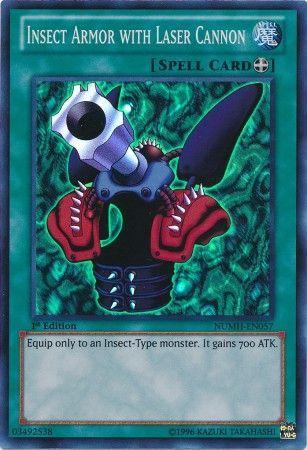 Insect Armor with Laser Cannon | Number Hunters | NUMH-EN057 | Super Rare | 1st