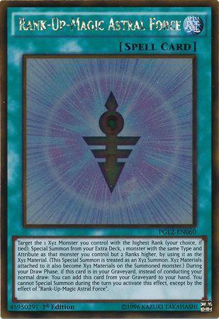 Rank-Up-Magic Astral Force | Premium Gold: Return of the Bling | PGL2-EN060 | Gold Rare | 1st