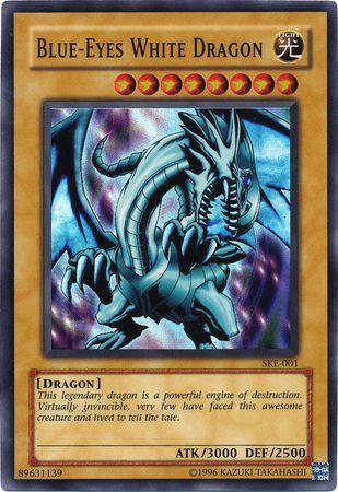Blue-Eyes White Dragon | Starter Deck: Kaiba Evolution | SKE-001 | Super Rare