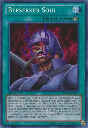 Berserker Soul | Dragons of Legend | DRLG-EN007 | Secret Rare | 1st