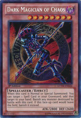 Dark Magician of Chaos | Legendary Collection 3: Yugi's World Mega Pack | LCYW-EN026 | Secret Rare | 1st