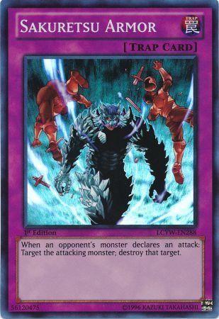 Sakuretsu Armor | Legendary Collection 3: Yugi's World Mega Pack | LCYW-EN288 | Super Rare | 1st
