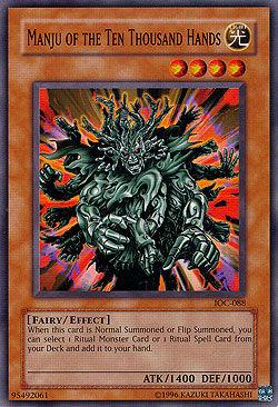 Manju of the Ten Thousand Hands | Invasion of Chaos | IOC-088 | Common