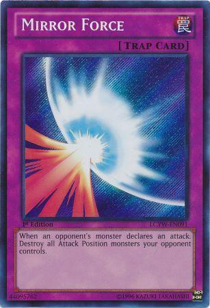 Mirror Force | Legendary Collection 3: Yugi's World Mega Pack | LCYW-EN091 | Secret Rare | 1st