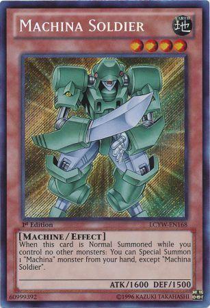 Machina Soldier | Legendary Collection 3: Yugi's World Mega Pack | LCYW-EN168 | Secret Rare | 1st