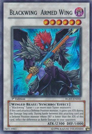 Blackwing Armed Wing | Raging Battle | RGBT-EN041 | Super Rare | 1st