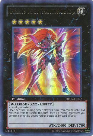 Number 12: Crimson Shadow Armor Ninja | Order of Chaos | ORCS-EN042 | Ultra Rare | 1st