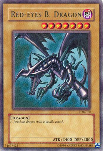 Red-Eyes Black Dragon | Legend of Blue Eyes White Dragon | LOB-070 | Ultra Rare