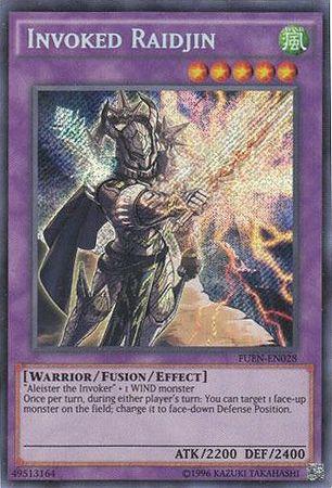 Invoked Raidjin | Fusion Enforcers | FUEN-EN028 | Secret Rare