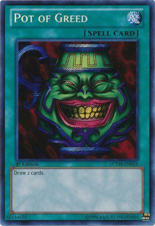 Pot of Greed | Legendary Collection 3: Yugi's World Mega Pack | LCYW-EN059 | Secret Rare | 1st