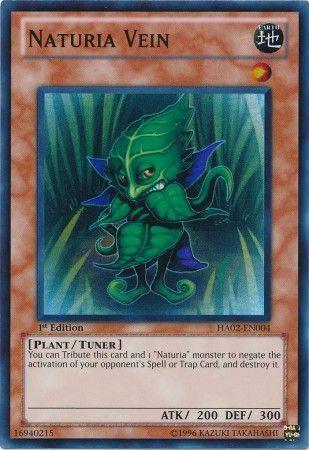 Naturia Vein | Hidden Arsenal 2 | HA02-EN004 | Super Rare | 1st