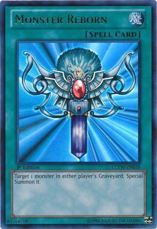 Monster Reborn | Legendary Collection 3: Yugi's World Mega Pack | LCYW-EN058 | Ultra Rare | 1st