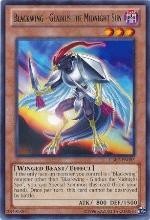 Blackwing - Gladius the Midnight Sun | Cosmo Blazer | CBLZ-EN095 | Rare