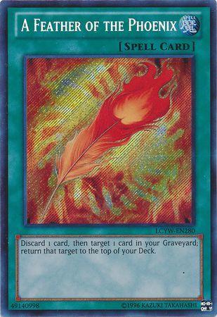 A Feather of the Phoenix | Legendary Collection 3: Yugi's World Mega Pack | LCYW-EN280 | Secret Rare