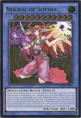Nekroz of Sophia | Crossed Souls | CROS-EN038 | Ultimate Rare