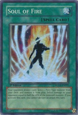 Soul of Fire | Force of the Breaker | FOTB-EN031 | Super Rare | 1st