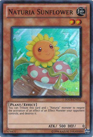Naturia Sunflower | Hidden Arsenal 3 | HA03-EN011 | Super Rare