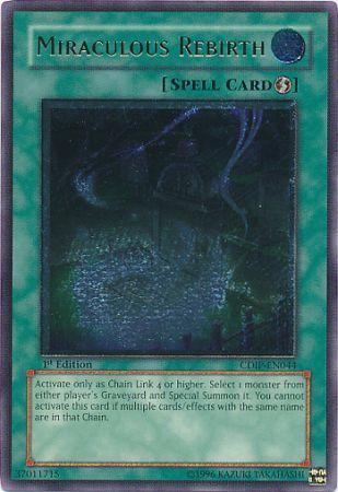 Miraculous Rebirth | Cyberdark Impact | CDIP-EN044 | Ultimate Rare | 1st