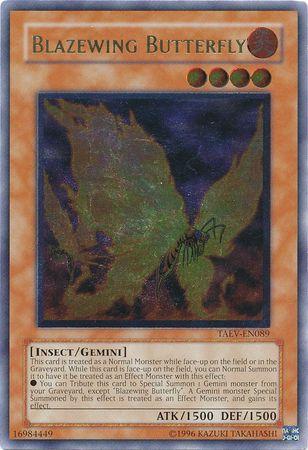 Blazewing Butterfly | Tactical Evolution | TAEV-EN089 | Ultimate Rare