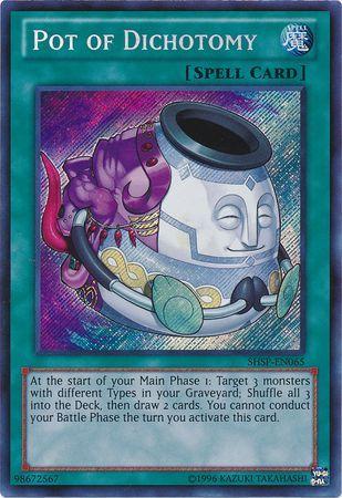 Pot of Dichotomy | Shadow Specters | SHSP-EN065 | Secret Rare