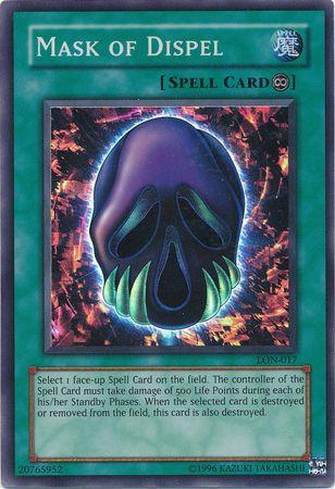 Mask of Dispel | Labyrinth of Nightmare | LON-017 | Super Rare