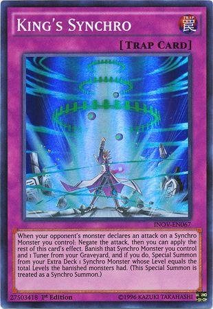 King's Synchro | Invasion: Vengeance | INOV-EN067 | Super Rare | 1st