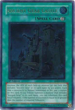 Ancient Gear Castle | Shadow of Infinity | SOI-EN047 | Ultimate Rare | 1st
