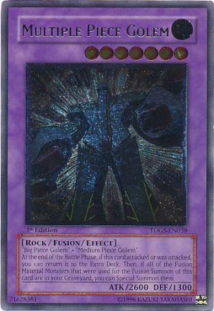 Multiple Piece Golem | The Duelist Genesis | TDGS-EN038 | Ultimate Rare | 1st