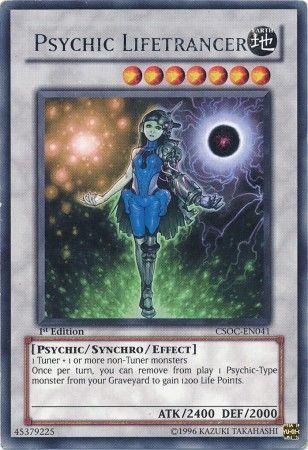 Psychic Lifetrancer | Crossroads of Chaos | CSOC-EN041 | Rare | 1st