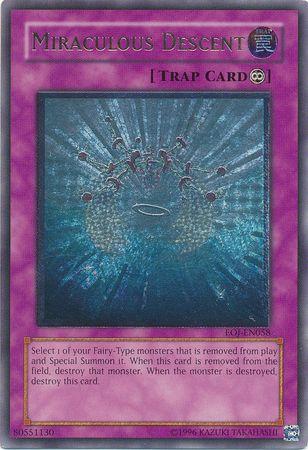 Miraculous Descent | Enemy of Justice | EOJ-EN058 | Ultimate Rare