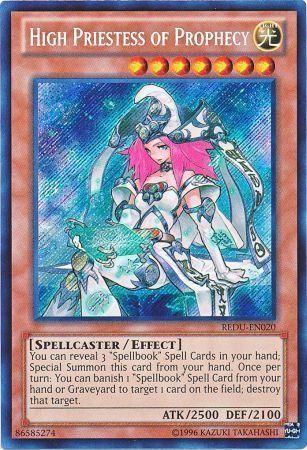 High Priestess of Prophecy | Return of the Duelist | REDU-EN020 | Secret Rare