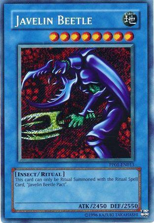 Javelin Beetle | Premium Pack (TCG) | PP01-EN013 | Secret Rare