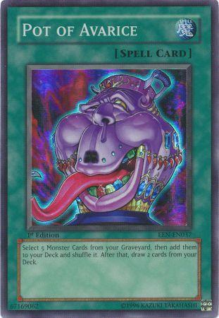 Pot of Avarice | Elemental Energy | EEN-EN037 | Super Rare Ultimate Rare | 1st