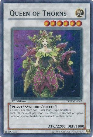 Queen of Thorns | Crossroads of Chaos | CSOC-EN042 | Super Rare | 1st