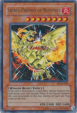Sacred Phoenix of Nephthys | Flaming Eternity | FET-EN005 | Ultra Rare Ultimate Rare