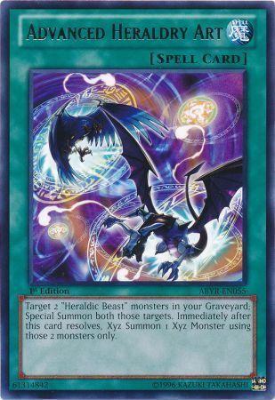 Advanced Heraldry Art | Abyss Rising | ABYR-EN055 | Rare | 1st