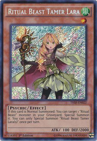 Ritual Beast Tamer Lara | The Secret Forces | THSF-EN022 | none | 1st