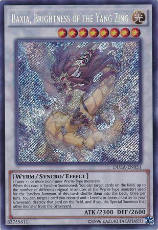 Baxia, Brightness of the Yang Zing | Duelist Alliance | DUEA-EN051 | Secret Rare