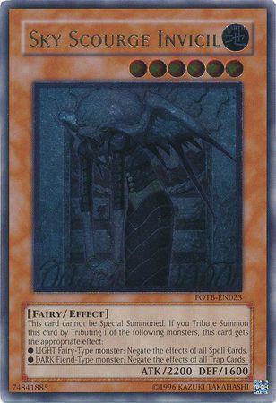 Sky Scourge Invicil | Force of the Breaker | FOTB-EN023 | Ultimate Rare
