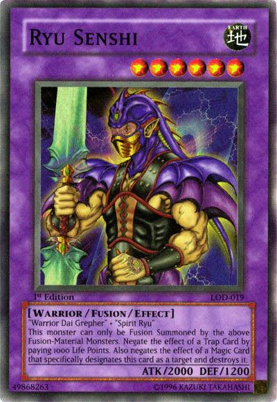 Ryu Senshi | Legacy of Darkness | LOD-019 | Super Rare | 1st