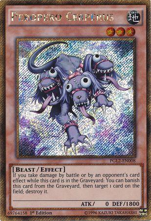 Peropero Cerperus | Premium Gold: Return of the Bling | PGL2-EN008 | Gold Secret Rare | 1st