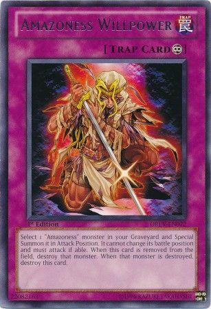 Amazoness Willpower | Duelist Revolution | DREV-EN072 | Rare | 1st